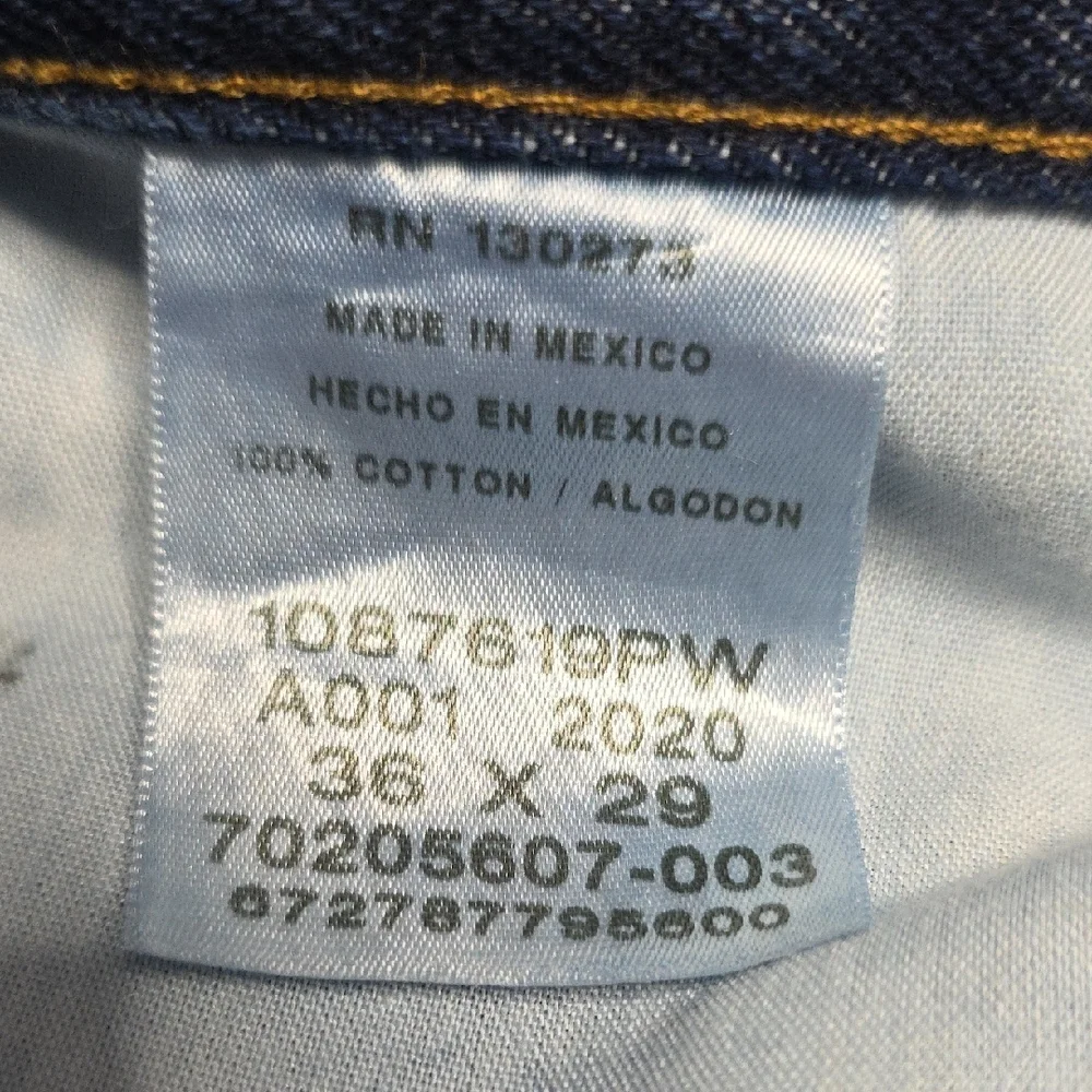 Men's Rustler Dark Blue‎ Jeans